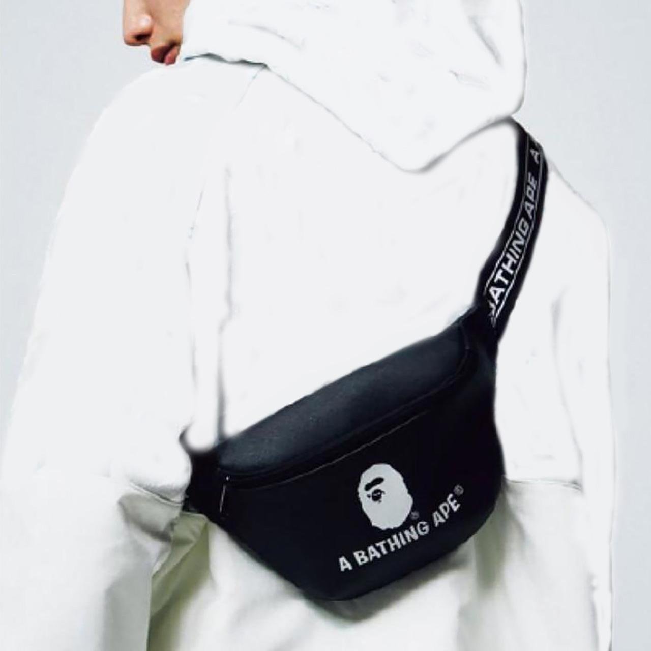 BAPE Men's Black Bag