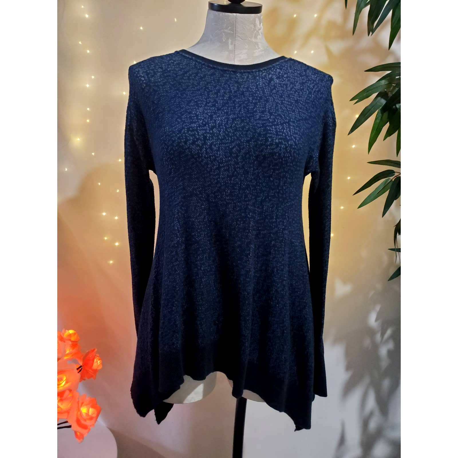 Asymmetrical tunic shop sweater