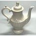 Myott Olde Chelsea Staffordshire White Swirl Coffee Tea Pot With Lid