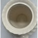 Myott Olde Chelsea Staffordshire White Swirl Coffee Tea Pot With Lid