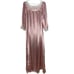 Vintage Givenchy Paris Intimates Nightgown Babydoll Women's Large Pink Lace