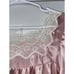 Vintage Givenchy Paris Intimates Nightgown Babydoll Women's Large Pink Lace