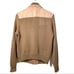 Vintage 90s Repage Soft Leather Bomber Jacket Brown Men's Size Large