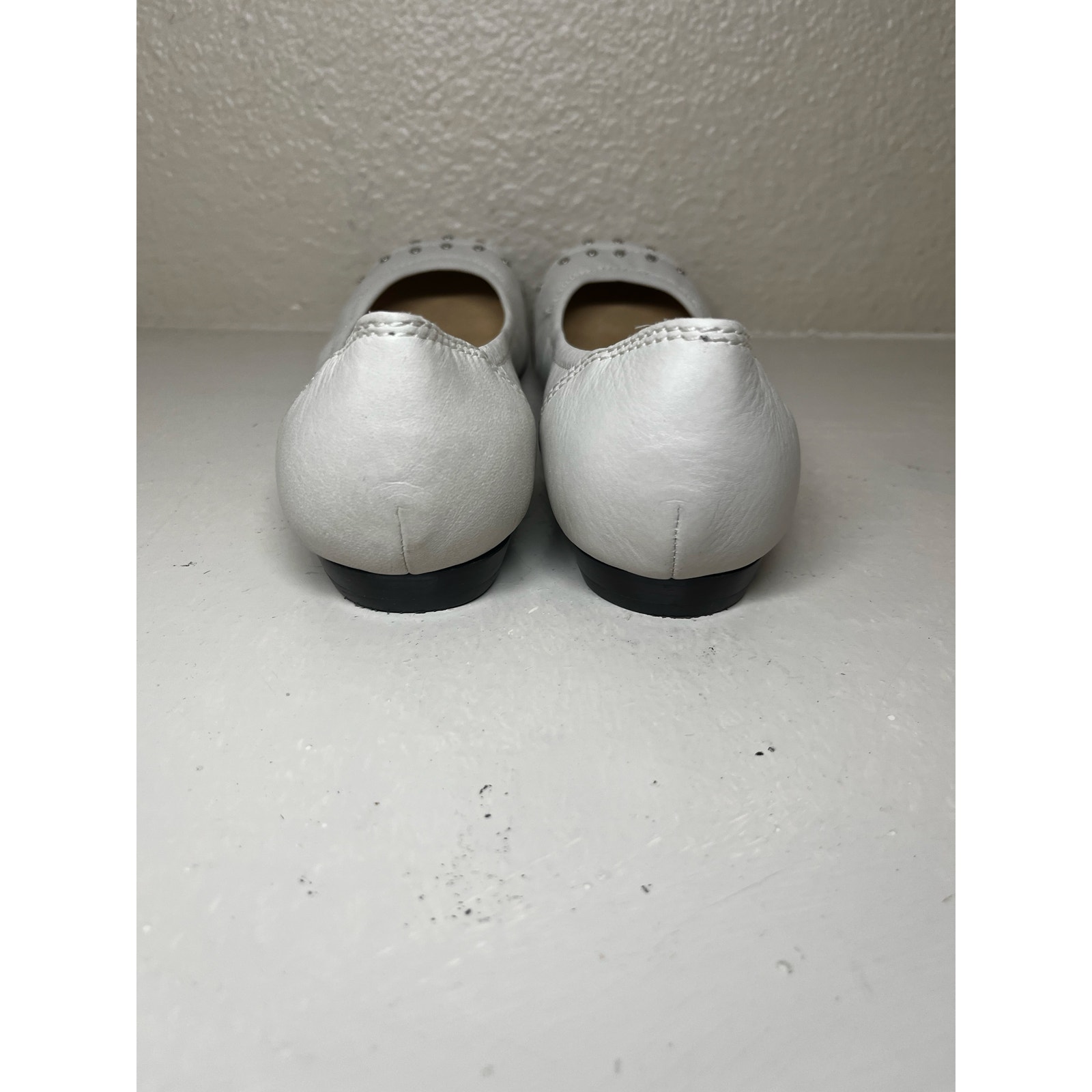 michael kors white flats