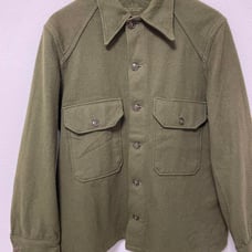 Military jacket, olive green, made in 1982.