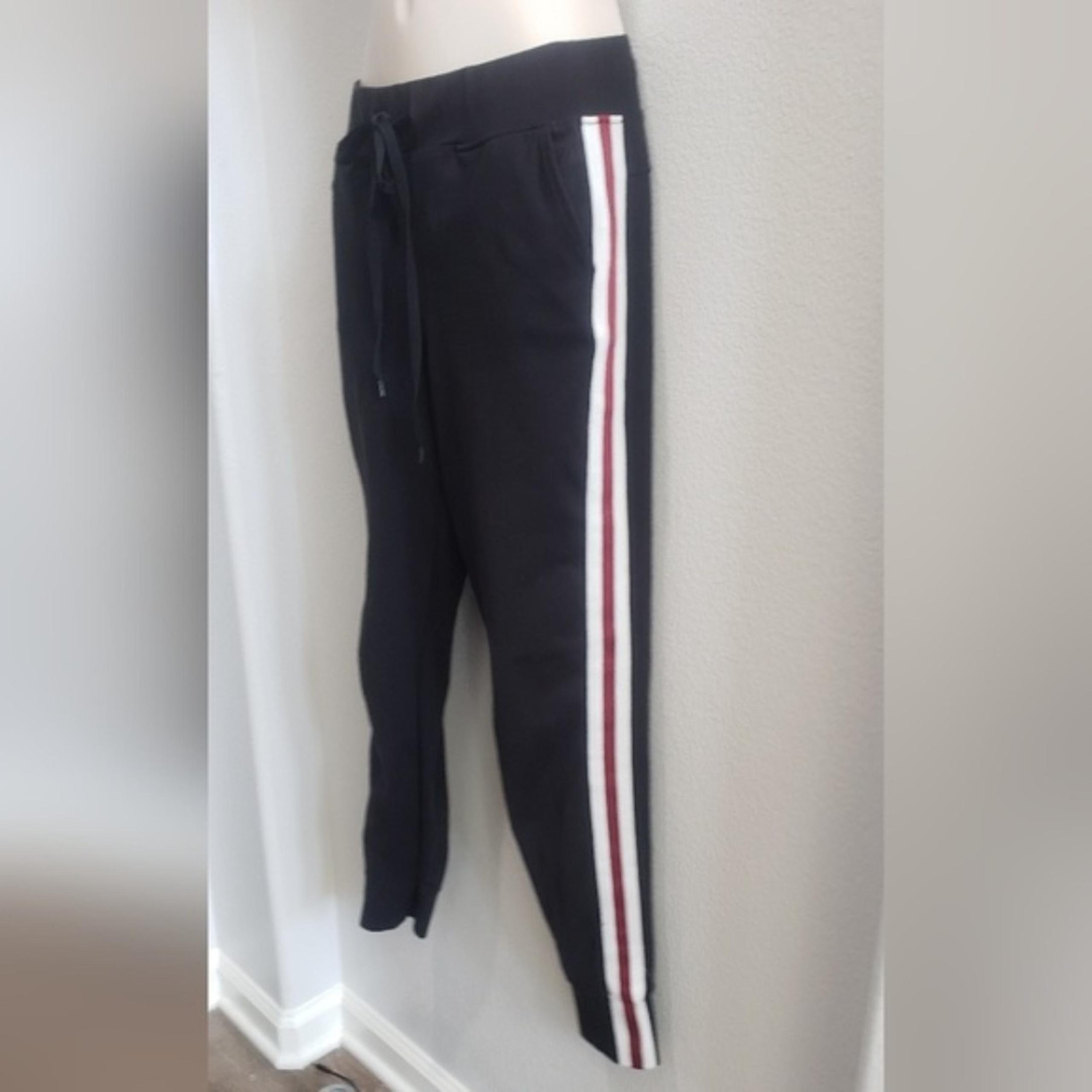 Athletic Works striped sweat pants size xs
