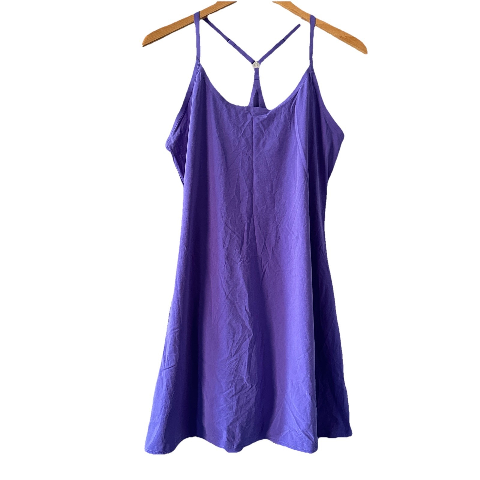 Outdoor Voices The Exercise Dress Violet Women's Size L Pickleball Tenniscore