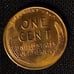 1955--S Wheat Lincoln Cent Gem BU Error