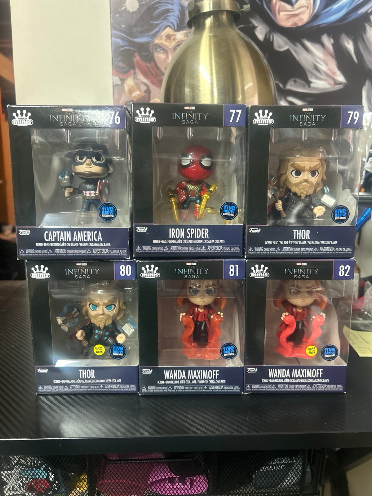 Funko Pop Infinity saga lot