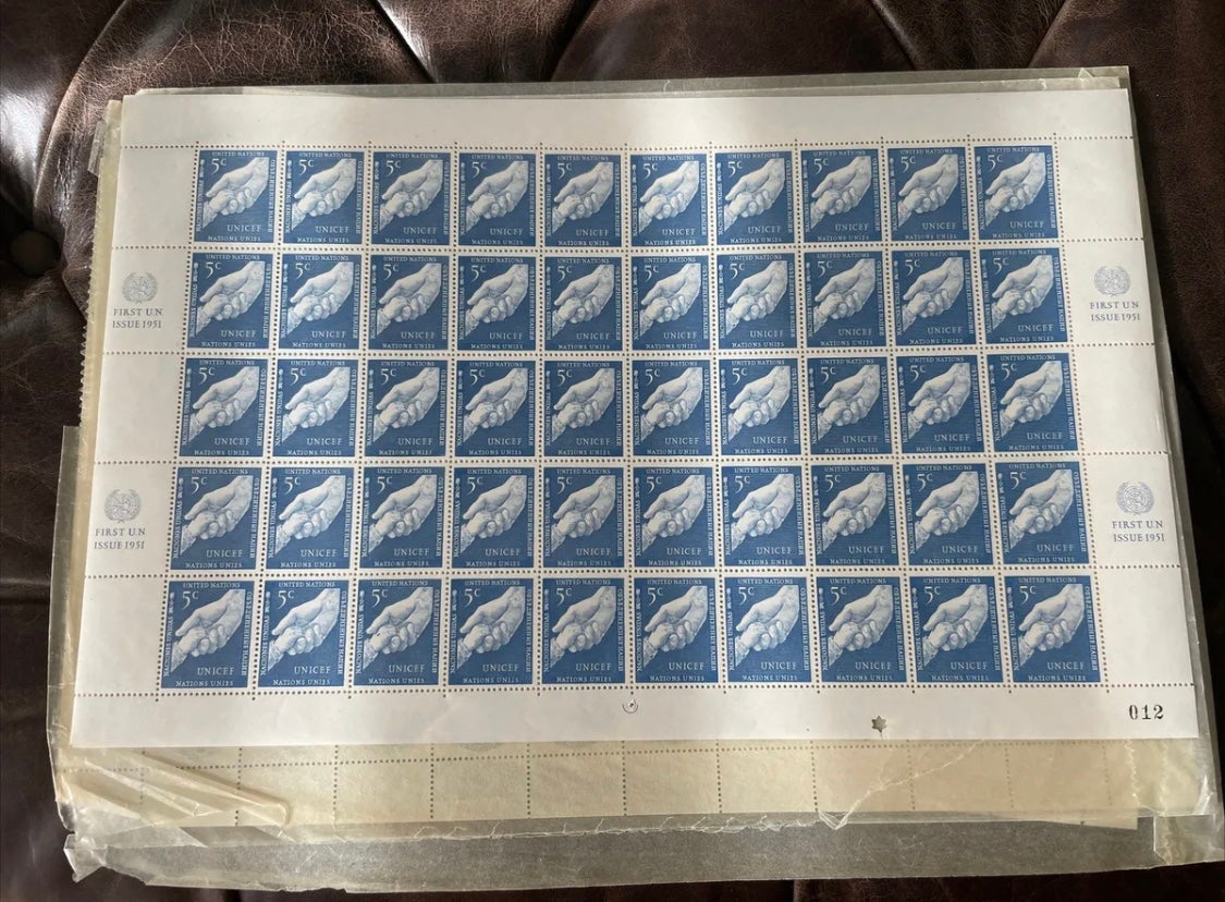 United Nations 1951 Stamps