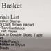 Longaberger Basket stamps