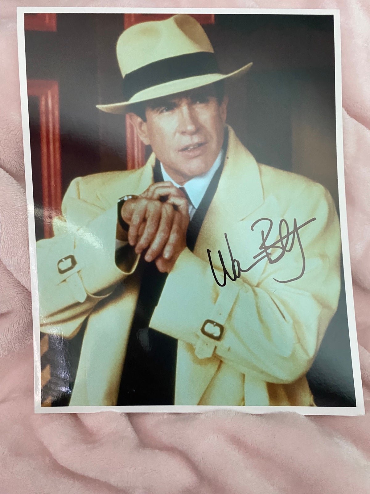 Dick Tracy signed photo