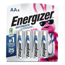 Reserved for A. Welch - 192 Energizer Ultimate Lithium AA Batteries