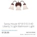Brand New Savoy House 2 Bulb Vanity Ligh