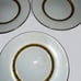 VTG 2000 Retroneu Vineyard GOLD 4325 22K Gold Band Cup & 8 Saucers