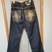 Vtg South Pole Y2K Metal Thunder Denim Jeans