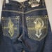 Vtg South Pole Y2K Metal Thunder Denim Jeans