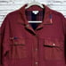 Sundance Waffle Knit Prudence Oversized Boho Shirt Jacket