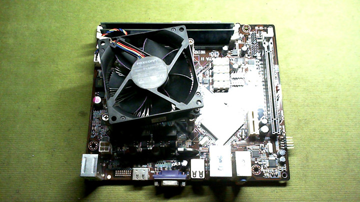 ECS H61H2-MV Motheboard W/intel Core i3-3240 3.4Ghz+ 4GB of Ram