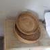 Round Woven Rattan Tray with Handles