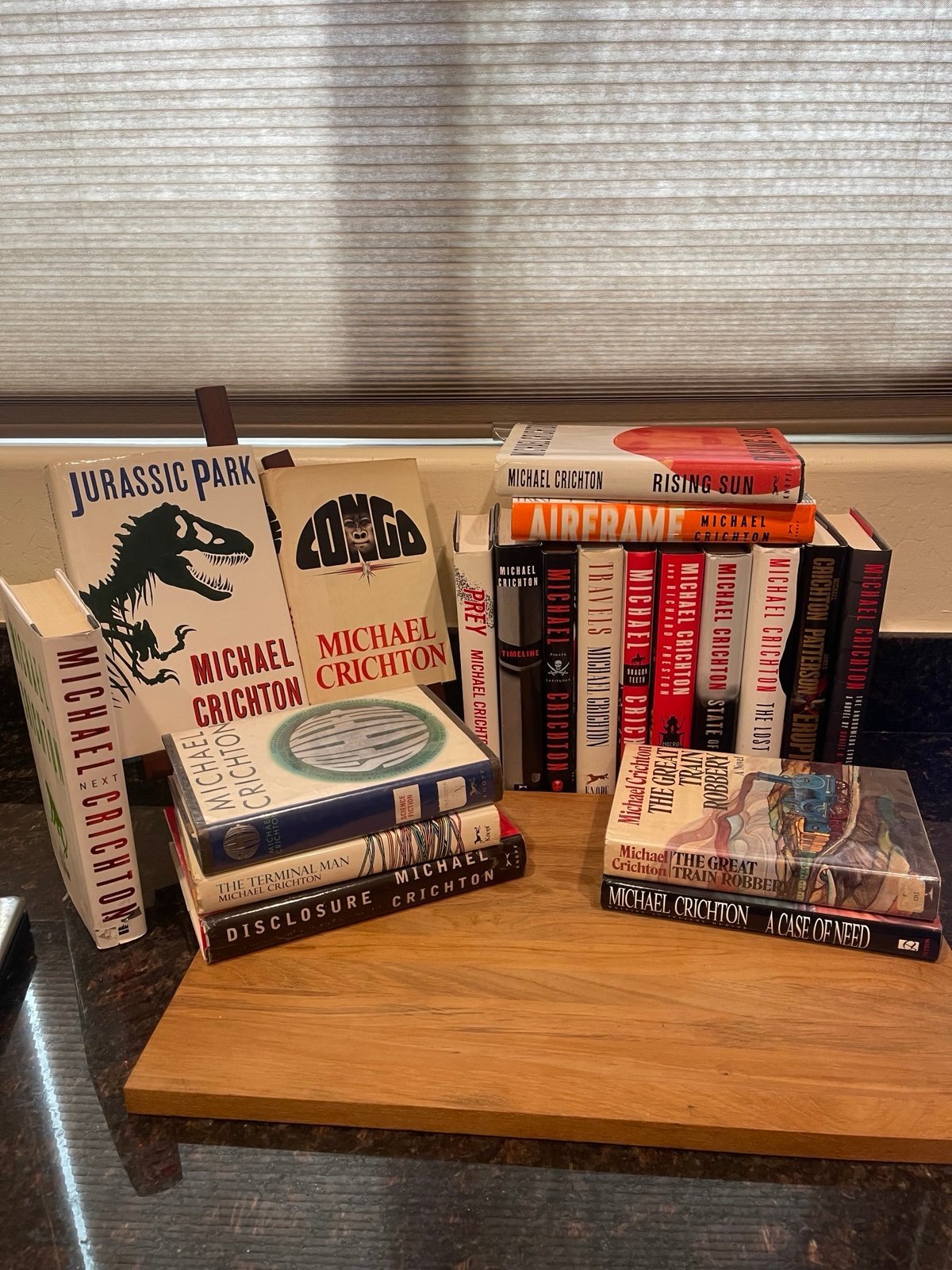 Michael Crichton 20 Book Hardcover Set
