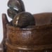 Vintage Golf Bag W/ Clubs Desk Clock Quartz 8 Lauren Hancock Collection Works