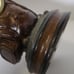 Vintage Golf Bag W/ Clubs Desk Clock Quartz 8 Lauren Hancock Collection Works