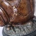 Vintage Golf Bag W/ Clubs Desk Clock Quartz 8 Lauren Hancock Collection Works