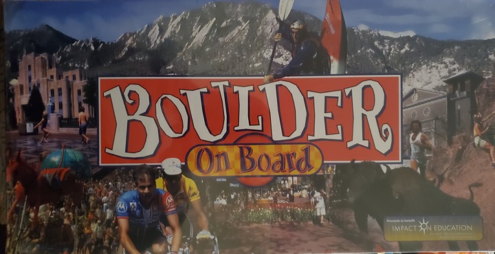 Boulder On Board Board Game: New and Factory sealed