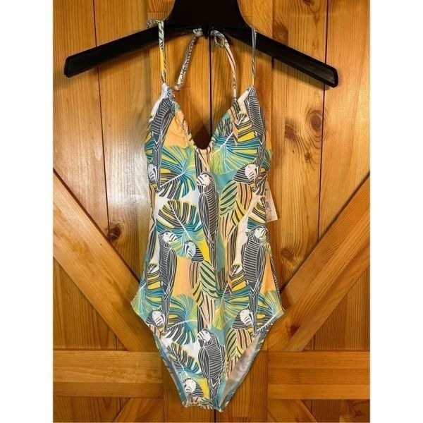 Salt Life swimsuit one piece tropical white size XS nwt (0137)