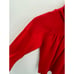 ANTHROPOLOGIE Maeve Mariah Red Gathered Turtleneck Sweater // XS