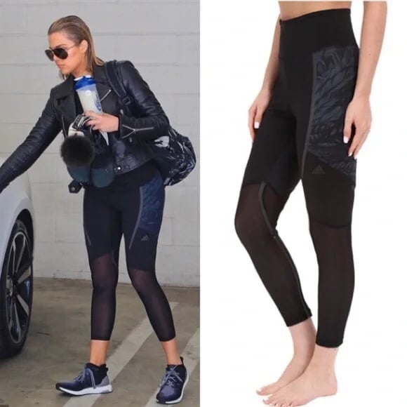 Celebrity Favorite Adidas Standard 19 7/8 Tights - XS