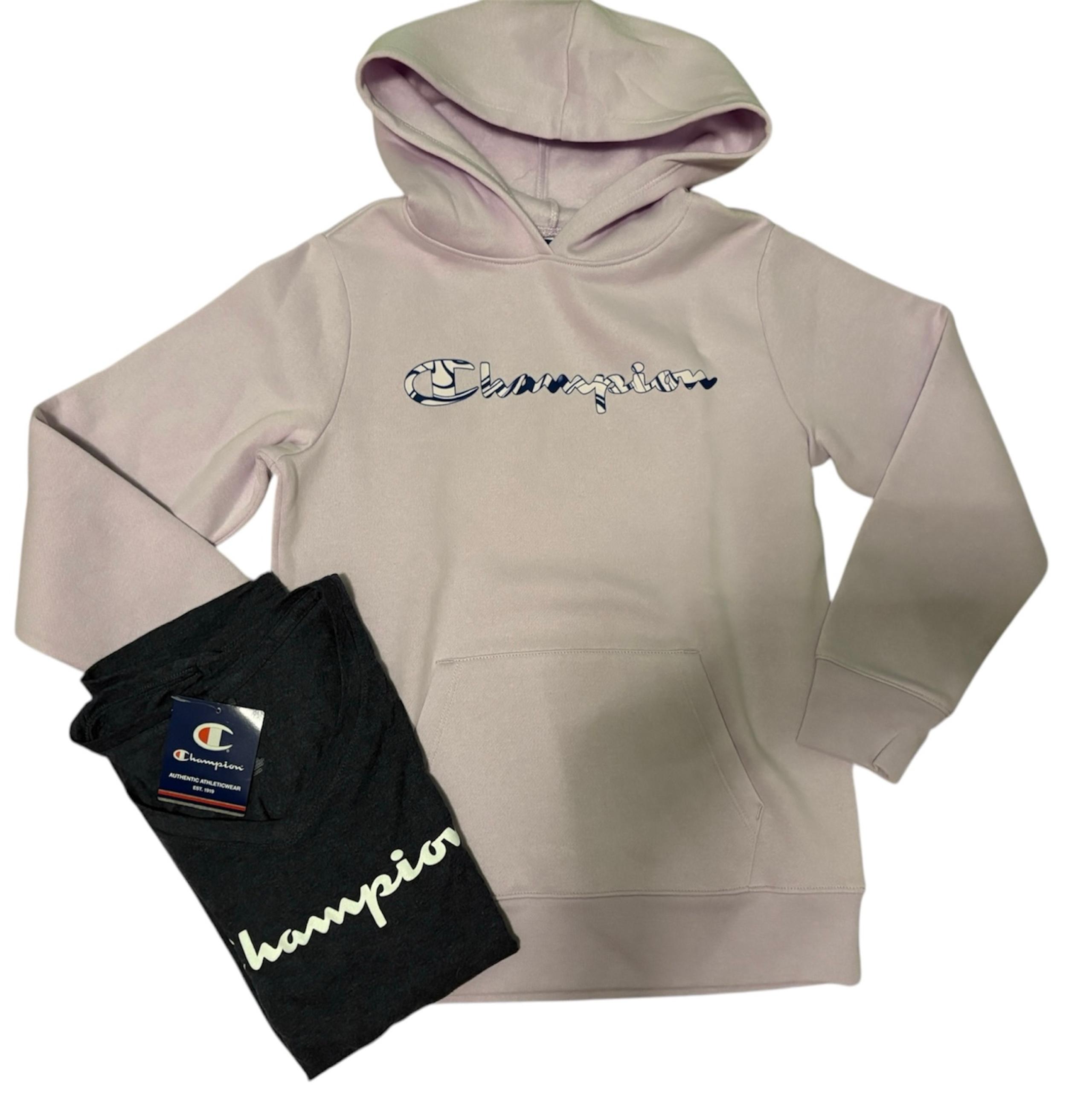 Champion hoodie & T-shirt