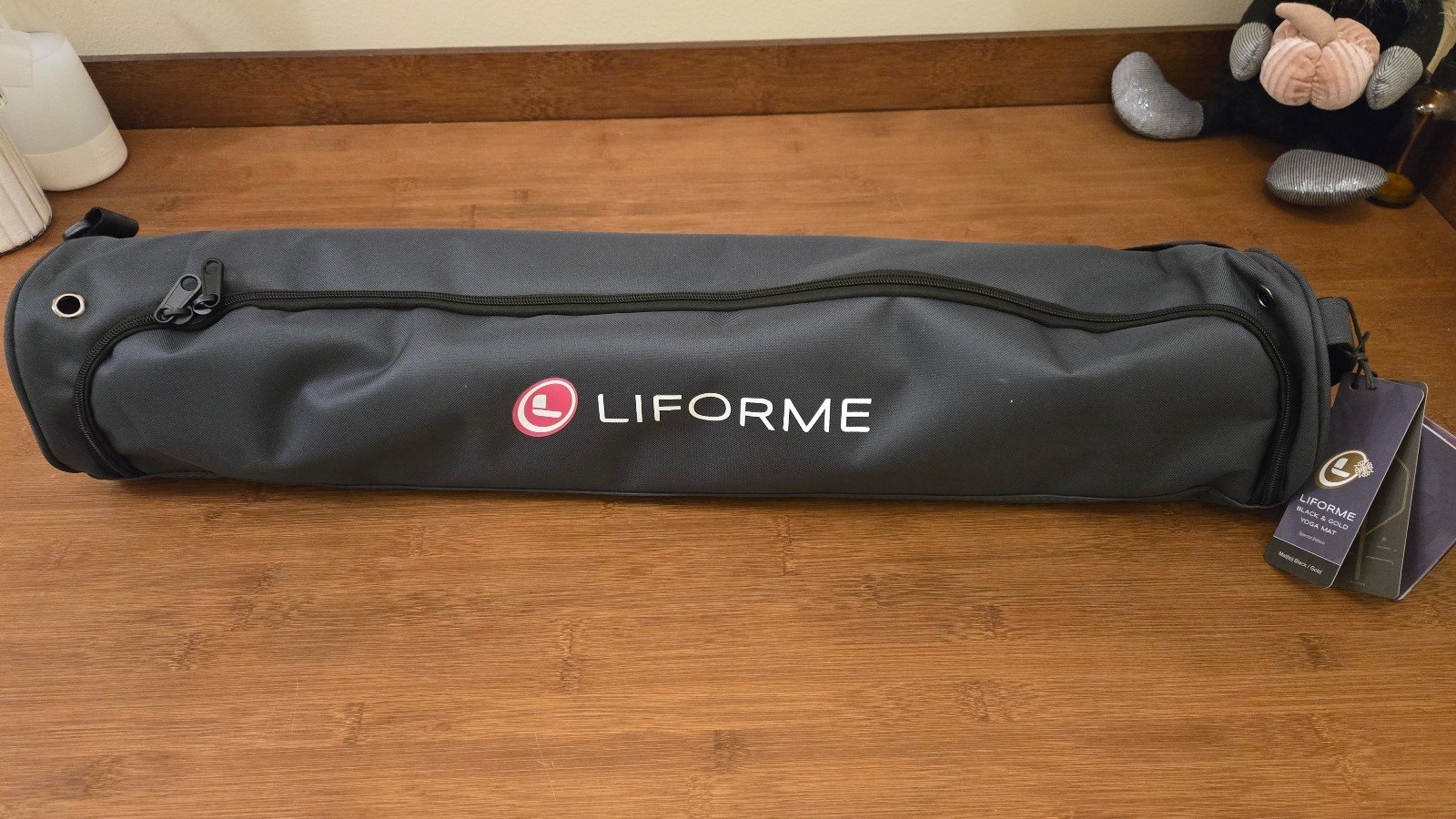 Liforme Black and Gold Yoga Mat