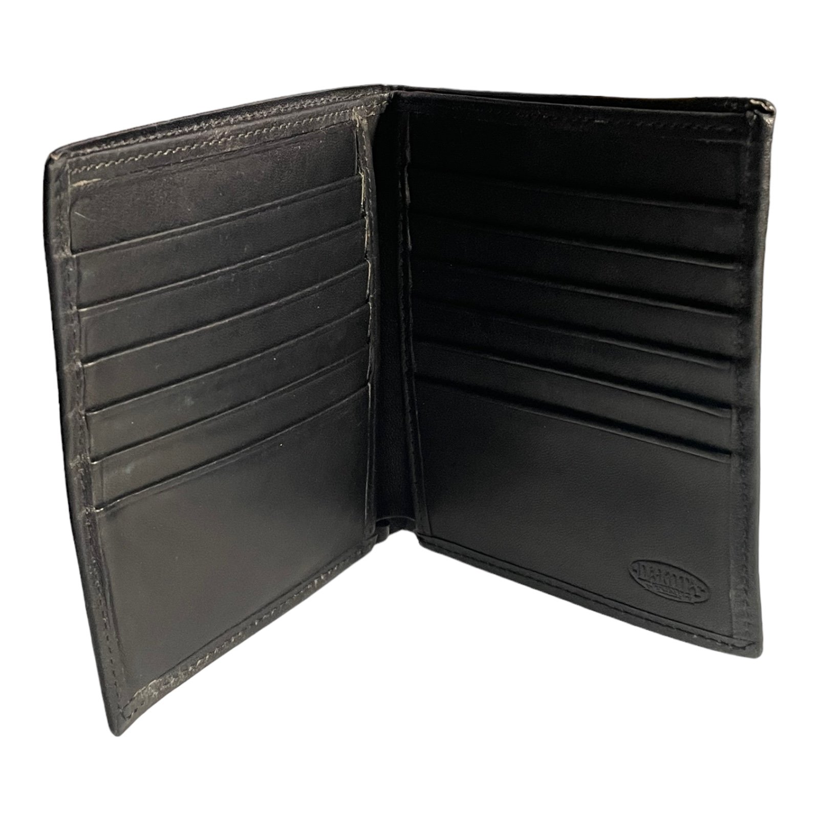 Vintage DAKOTA TUMI Men's Black Soft Leather Wallet Billfold 5”x4”