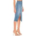 Free People Maddie Denim Midi Skirt 25