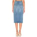 Free People Maddie Denim Midi Skirt 25