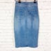 Free People Maddie Denim Midi Skirt 25