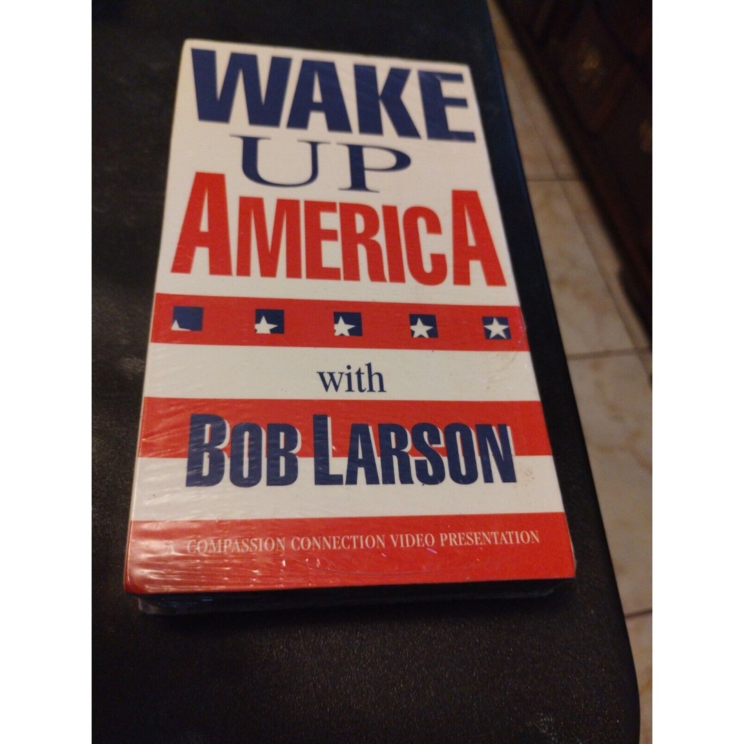 Rare! New & Sealed! Wake Up America (1993, VHS) Bob Larson