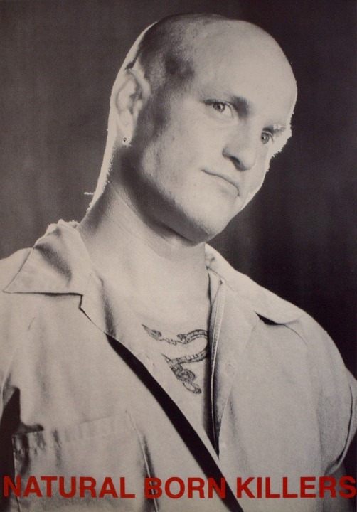 Natural Born Killers Woody Harrelson Vintage Poster 22.5 x 32.5