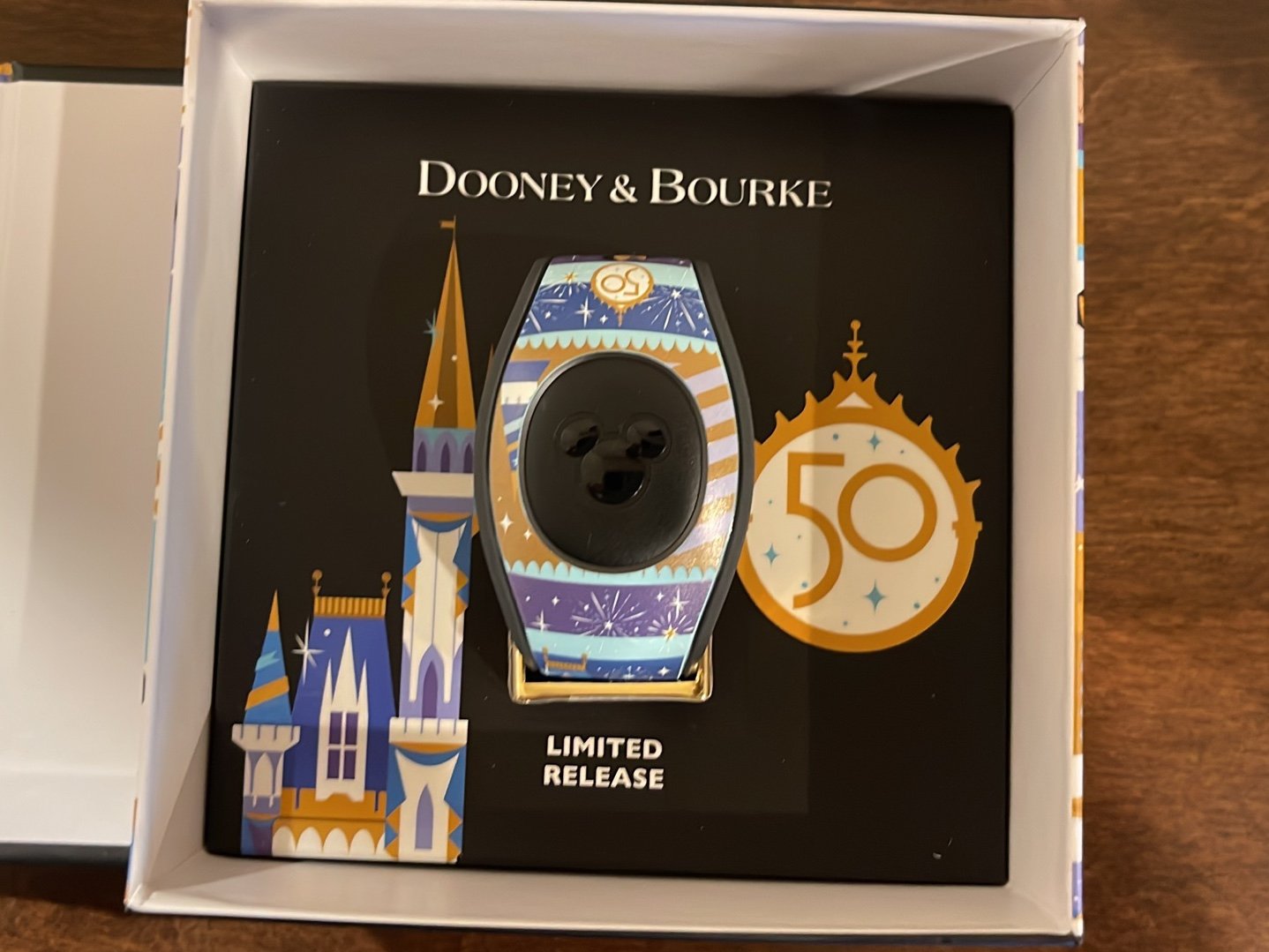 Dooney & Bourke Disney 50th Anniversary Limited Release MagicBand - Brand New
