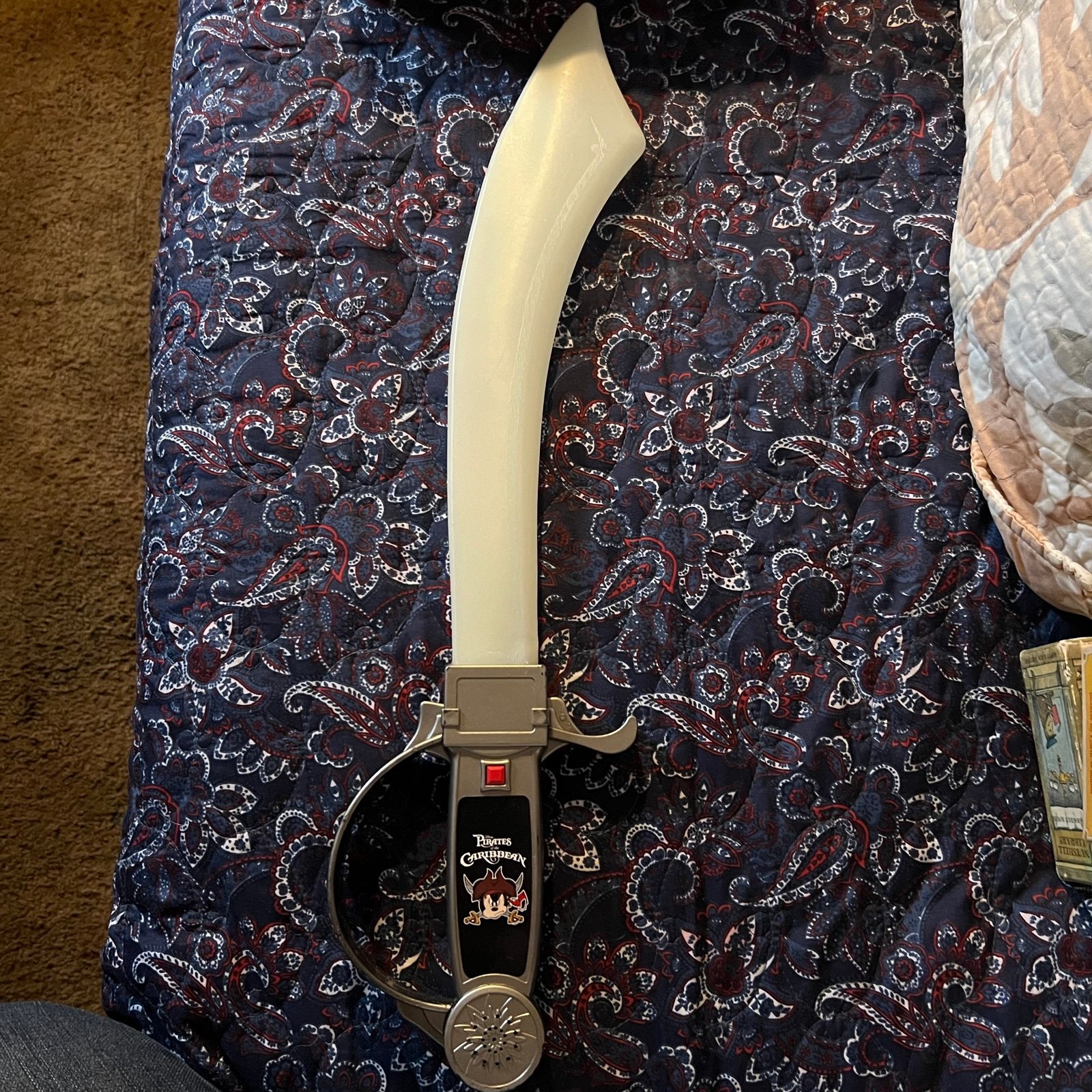 Vintage Disney Pirate’s of the Caribbean Mickey Mouse Sword