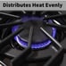 Allstare Upgraded Spider Grate Replacement Parts Viking Stove Burner 4 Pack Iron