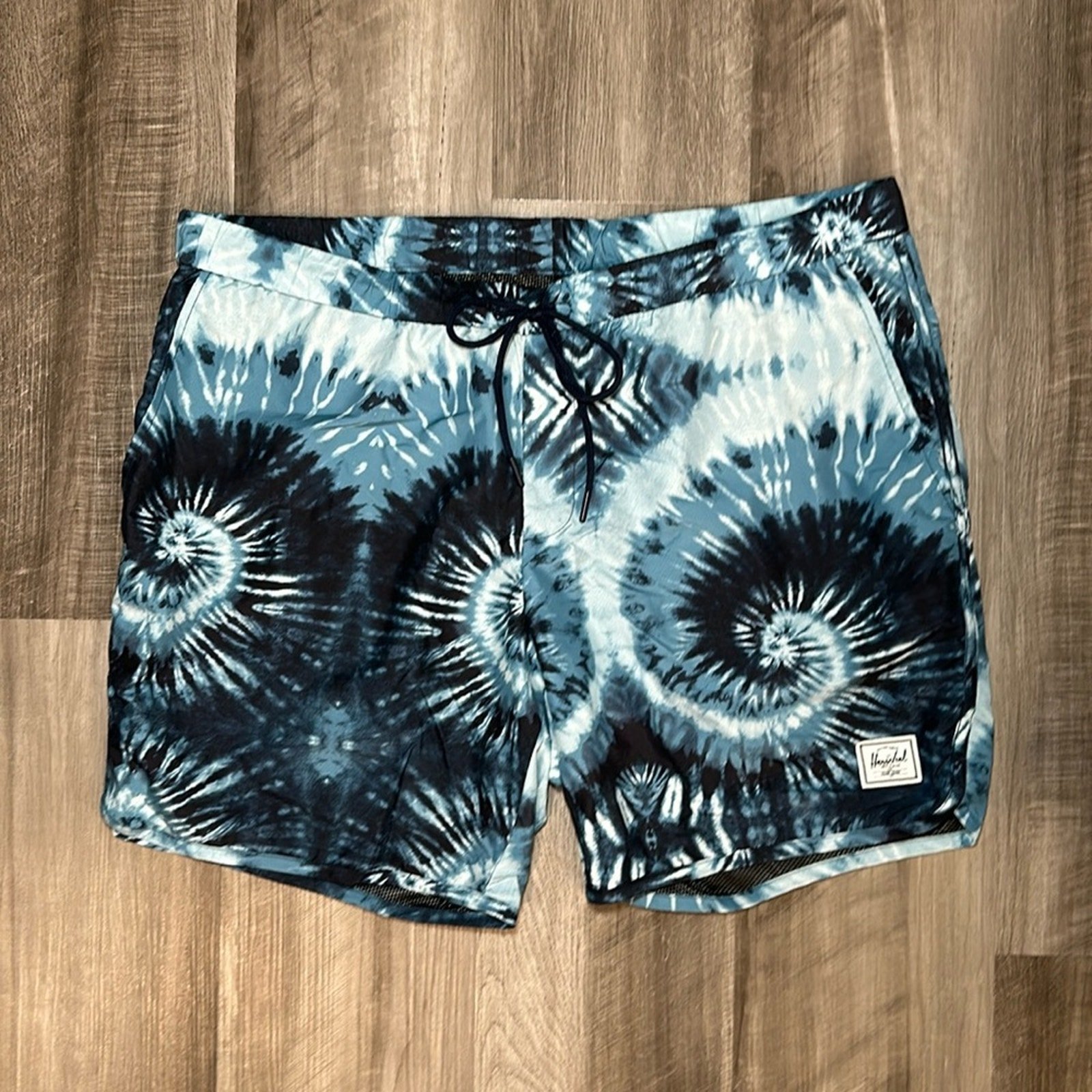 Herschel Supply Co. Tie-Dyed Swim Trunks - XL