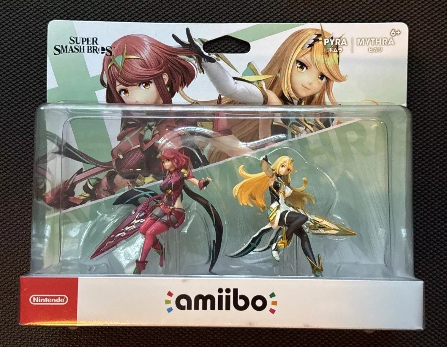 Nintendo Super Smash Bros. Ultimate Xenoblade Pyra & Mythra 2-Pack Amiibo