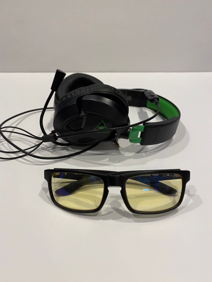 Gunnar 'Enigma' Glasses & Turtle Beach 'Ear Force' Recon Headset