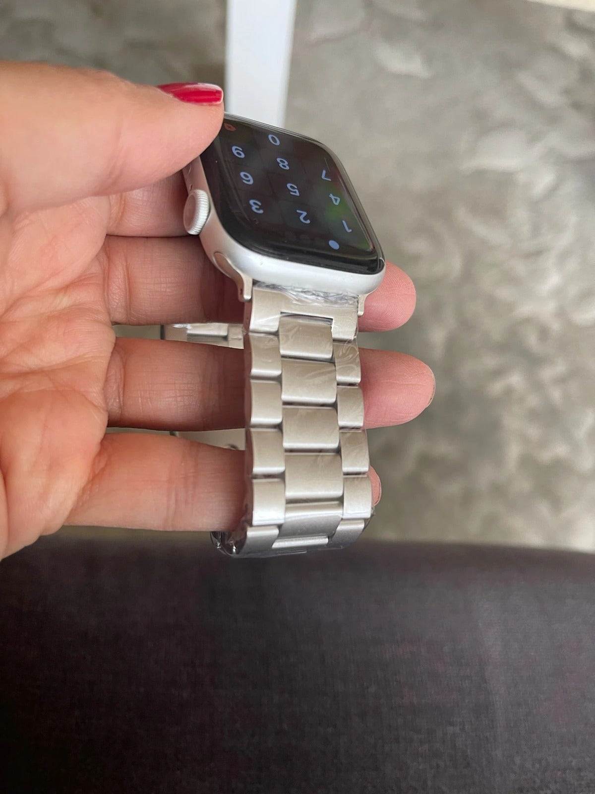 Only Band Stainless Steel Strap for Apple Watch Band Ultra 49mm 44mm 42mm 45mm