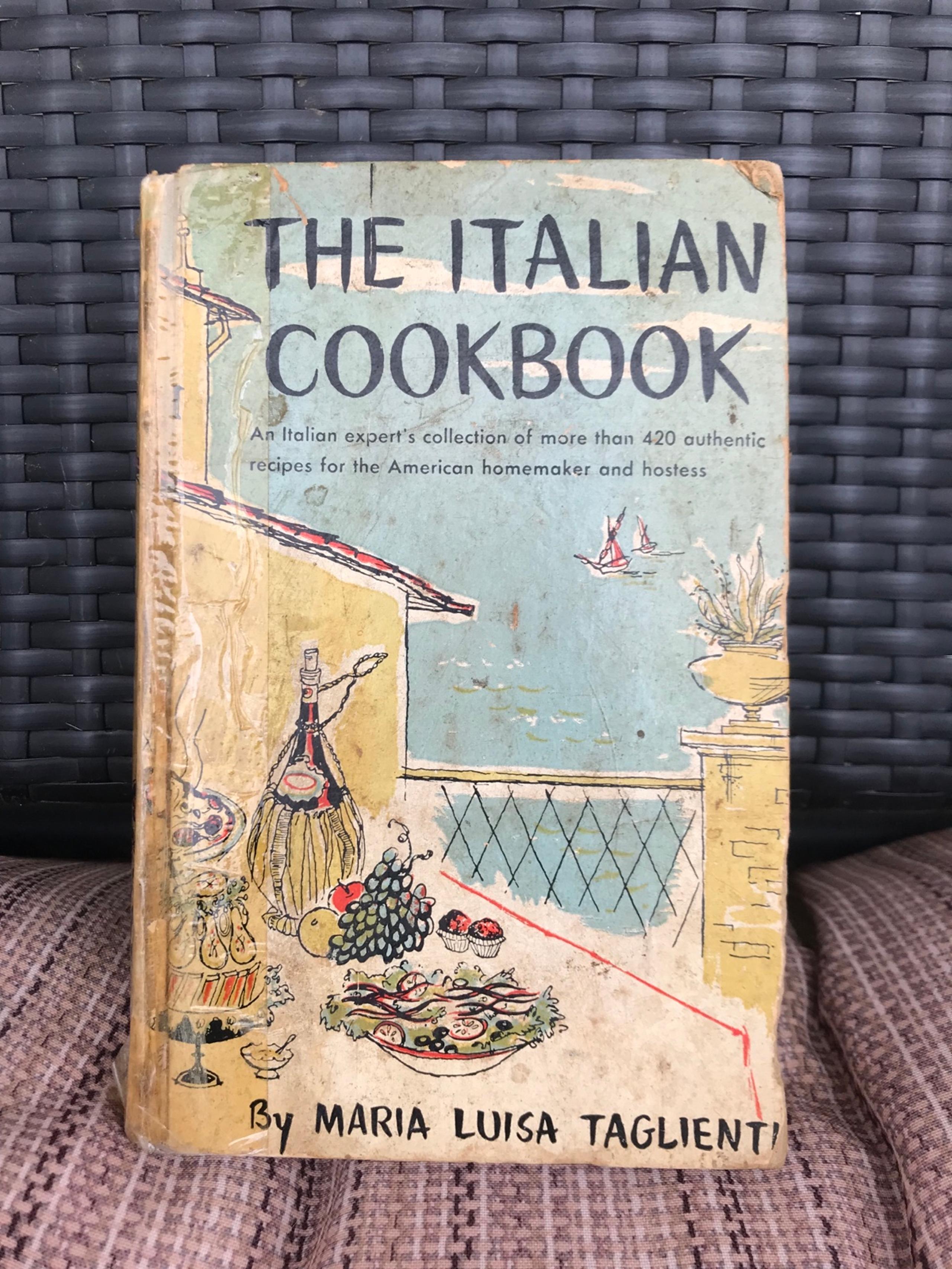 Vintage 1955 Random House The Italian Cookbook
