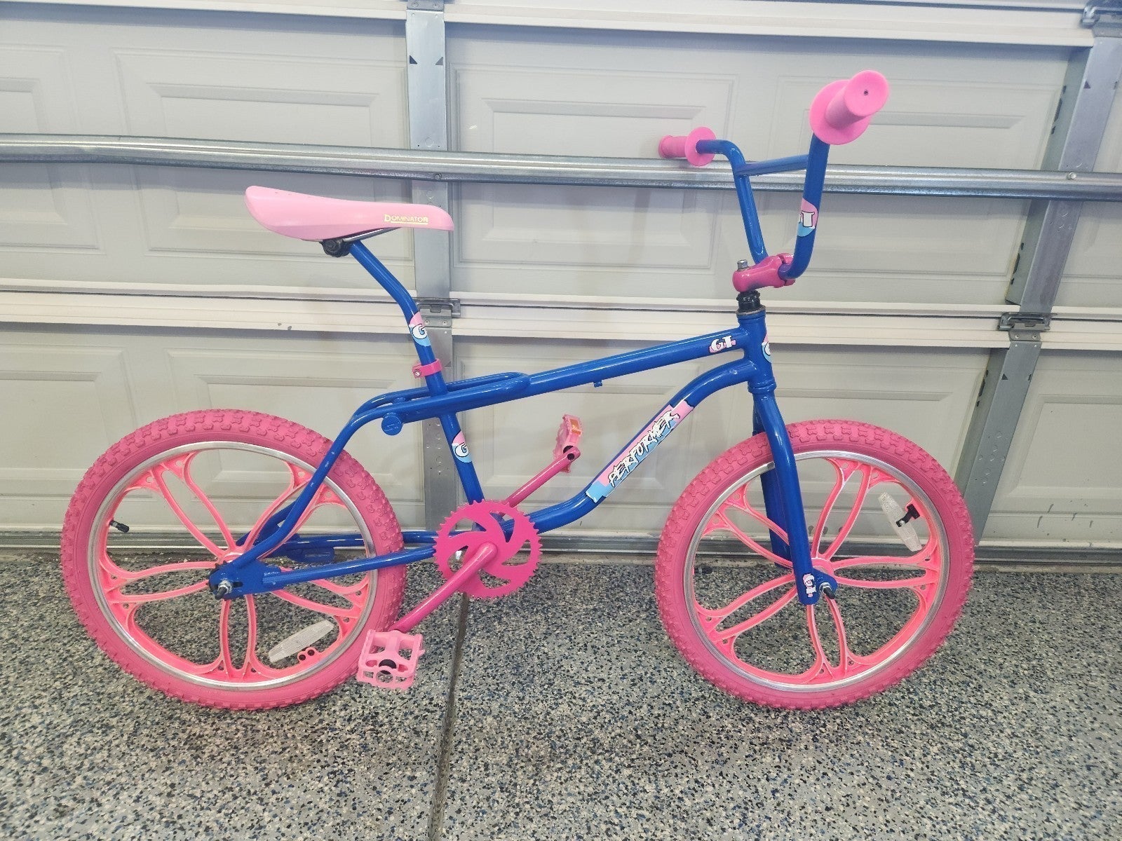 gt performer bmx pink