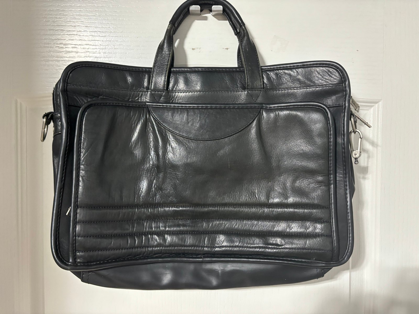 Genuine leather briefcase